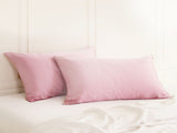 SILK PILLOW CASE TWIN PACK - SIZE 51X76CM - Lilac ABM-10002251