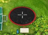 Durable Black Trampoline Jumping Pad Replacement for Indoor Outdoor Use V1192-AZ-W-31579