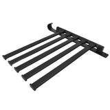 Towel Rack Aluminum Alloy Towel Shelf with 5 Bars Rotatable and Durable for Bathroom and Kitchen V1294-YM0714-3112210089511