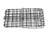 Worgeous Black Rear Bike Rack Basket for Cruiser and Student Bikes, Storage Carrier Accessory V1192-AZ-W-23905