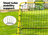 Everfit Baseball Soccer Net Rebounder Football Goal Net Sports Training Aid Yellow PN-S035-YE