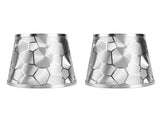 2Pcs Dustproo E14 Bulb Lamp Holder Lampshade Modern Simple Style Table Lamp Shade V1294-YM0703-3119230029311