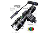 Rechargeable Flashlights High Lumens Flashlight Powerful Tactical Flashlights Flashlight for V1308-DSZKI-43