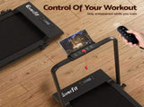 Everfit 3 in 1 Walking Pad Treadmill 12% Incline Under Desk Foldable Treadmills for Home Gym With TMILL-380H-2INC-BK
