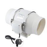 High Efficiency Inline Duct Fan Air Extractor Bathroom Kitchen Ventilation System 80W V1294-YM0901-DE-JY10737-02