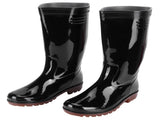 Professional Garden Waterproof Boots Simple High Gloss Non Slip Fishing Farm Rain Shoes V1294-YM0901-3111210030611