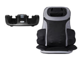 Livemor Full Back Massage Seat Cushion Heating With Kneading Foot Massagers MASSAGE-188-BARON-BK