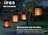 2-Pack Solar Garden Stake Light with Floral Pattern 12 LED Outdoor Decorative Light with Multiple V1107-SOLAR GARDEN STAKE LIGHT WITH FLORAL PATTERN