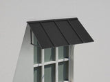 Fixed Metal Awning 1125 610 mm, Window Awning Door Canopy, Stable Triangle Steel Frame Awnings for V952-JSGDSZYP44INH0EP0V0