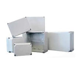 B&R Enclosure Modular w/Opaque Lid Non-Metallic Light Grey IP55 Noryl Thermoplastic Opaque 110 Wx112 V1202-V1-B-RPJ111111