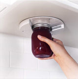 1 pc Jar Opener Round can opener Kitchen cabinet bottom lid can opener table bottom can opener V1192-DRO-0012