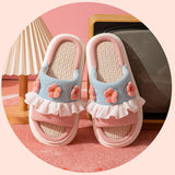 Slipper Comfortable Quick Drying Breathable Skidproof Women Sandal for Home Bedroom Pink 40/41 for V1294-YM0717-3117220193116
