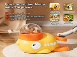 Cat Treat Dispenser, Interactive Puzzle Slow Feeder, Adjustable Treat Release for Small Medium Dogs, V1366-AZ2-W-10829