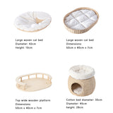 HONEYPOTCAT Cosy Woven Cat Perch - 141.5cm V390-210012PRO