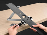 Lawn Mower Blade Sharpener and Balancer, 15&deg - 45&deg Adjustable Lawnmower Blade Sharpening Tool with 4 V952-GCDPJJYPHQ1592EDB001V0
