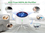 Quiet Air Purifier for Smoking Room, Apartment Room Air Filter V1263-JX-4764