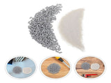 Rock Tumbler Polishing Media with Ceramic Zirconia Beads for Effective Metal Smoothing and Polishing V1369-AZ3-W-25470