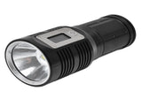 Strong Light Flashlight Digital Display Rainproof Rechargeable Flashlight for Camping Emergency V1294-YM0523-3119210209411