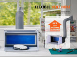 Airbrush Spray Booth, Portable Hobby Airbrush Paint Spray Booth Kit with 4 LED Light, Powerful Dual V952-PBSPQF404633C9KMSV3
