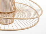 Elysian Breeze Double Natural Hand-Woven Bamboo Double Wide Pendant Lamp Light V563-75232