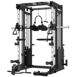 CORTEX SM-25 6-In-1 Power Rack with Smith & Cable Machine + BN-9 Bench + Ultimate Olympic Bumper V420-CSST-SM25-E