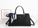 Fashionable Synthetic Leather Crossbody Bag with Detachable Scarf - Multiple Compartments for Daily V888-ELOSUNG35222