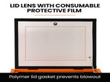 Heavy Duty Steel LED Light 100PSI Max Pressure V219-SBLBENUMB90A