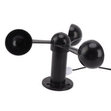 Anemometer Sensor Wind Speeds Cup with 8M Waterproof Cable 4cm Mounting Hole Anti Interference 3 V1294-YM0706-3111230214811