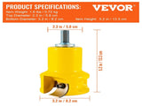 Tenon Cutter, 1.5" / 38 mm Diameter, Premium Aluminum & Steel Log Furniture Cutter, with Dual Curved V952-KSZYCYDBDDWC19K3MV0