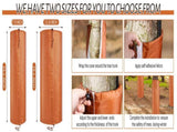 2 Pack Insulated Tree Trunk Protectors 100cm Height Winter Frost Covers for Palm Trees and Saplings V888-ELOSUNG38786