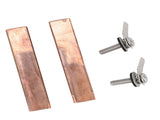 2 Sets Swimming Pool Copper Electrodes Effective Ionization Low Power Consumption for Power Ionizer V1294-YM0901-3111250028211