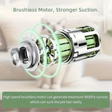 5-in-1 Wireless Pet Groomer, 10000Pa Strong Suction, Low Noise, No Flying Hair A Must-Have for V1385-CWLMQ-WU-830-005