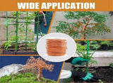 Copper Wire, Soft Pure Bare Copper Wire for Gardening, Electroculture,16 Gauge/ 1.3 mm Diameter, 127 V1192-AZ-W-24687