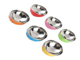 6Pcs set Color Stainless Steel Bowl Heat Insulation Salad Noodles Bowl for Home Kitchen V1294-YM0901-3118210200412