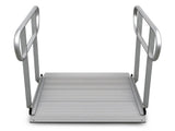 Kartrite 3ft Aluminium Wheelchair Ramp w/ Handrails 380kg Capacity 93.5cm Width WCR-01H-3FT-094-WHD