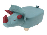 Cute Animal Footstool with Soft Padded Cushion and Prevent Slip Feet Small Footrest Stools for Kids V1294-YM0703-3116230004213