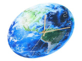 Earth Wall Clock Acrylic Silent Movement Accurate Cutting Stable Non Ticking Space Science Clock for V1294-YM0710-3115210161511