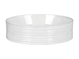 Cefito Bathroom Basin Vanity Sink Vessel Ceramic White Round Countertop 36cm CB-1054-WH