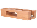 Coffee Tamper Holder Multifunction Food Safe Wooden Coffee Tamping Station for Coffee Lovers V1294-YM0523-3113220079411