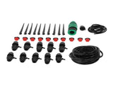 10m 8/11 Hose Adjustable Drippers Tee Kit Garden Automatic Watering Drip Irrigation System V1294-YM0901-3111210195611