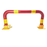 Arch Parking Barrier Fold Down Vehicle Security Locker Keyed Different V891-CAR-PBTN-X1