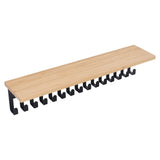 Metal Award Display Trophy Shelf Bamboo Trophy Shelf Metal Wall Mounted Medal Display Hanger V1294-YM0706-3115230067311