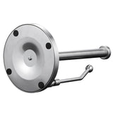 Paper Towel Holder, Paper Towel Dispenser Standing Weighted Base Non Slip, Spring Arm for Easy Tear, V1192-AZ-W-15750