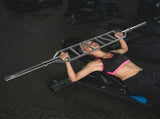 Olympic Swiss Bar Specialty Barbell for Bench Press & Tricep Training V63-820543