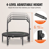 Foldable Mini Trampoline, 40 Inch Fitness Rebounder, Max Load 330lbs Exercise Trampoline, Stable & V952-YXJSBCDBSKZD98EZMV0