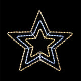 LED Ropelight 3-in-1 Star Flash Warm-Cool-Warm - Multicolor V720-XL0000063