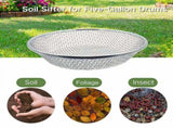 Soil Sifter for Gardening, Rock Sifter for 5gallon Bucket, Dirt Sifter Compost Sifter, Sifter for V1369-AZ3-W-11387