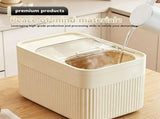 Pets Food Container, Airtight Storage with Lids & Measuring Cup, Pet Food Storage Container Up to 10 V1370-AZ4-15876
