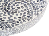 FLORAL MOTHER OF PEARL COFFEE TABLE V742-VC1