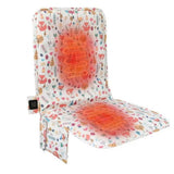 Heating Stadium Seat Mat Outdoor Camping Seat Cushion with Backrest 3 Speed Temperature Chair Mat V1366-AZ2-W-14538